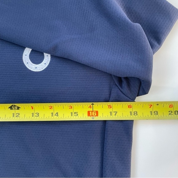 Nike Women's Navy Dri-FIT UV Victory 1/2 Zip Golf Top Indianapolis Colts Medium - Picture 8 of 9